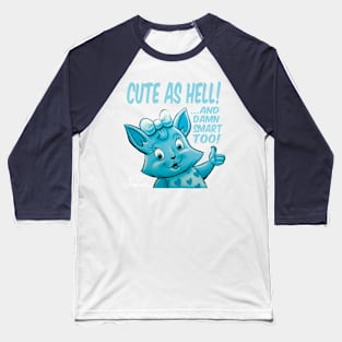 Cute Cat Baseball T-Shirt